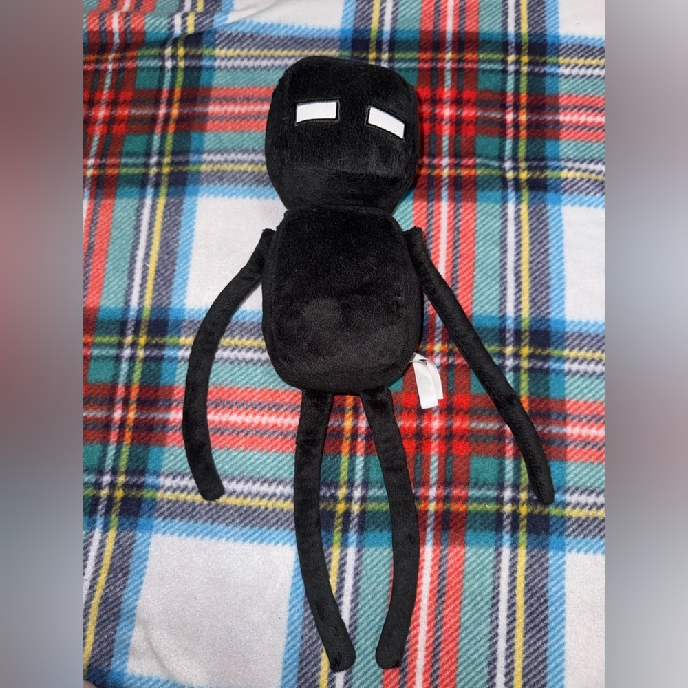 Black Minecraft plushy - Long Limbs
